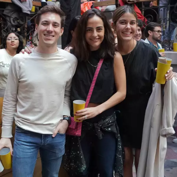 Mauricio González, Triana José y Beatriz Pérez