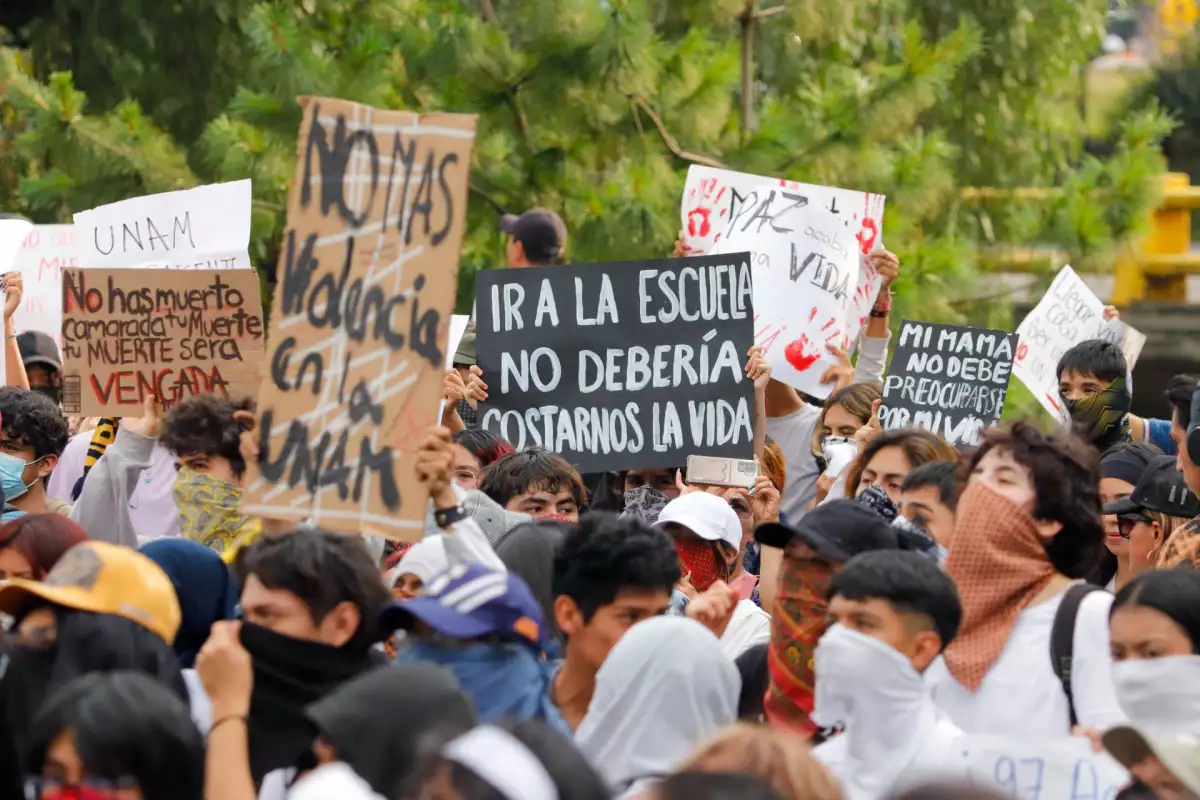 Manifestación CCH Sur