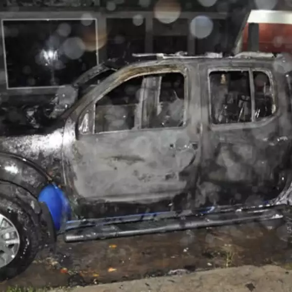 Ataque a vehículos en Tierra Blanca