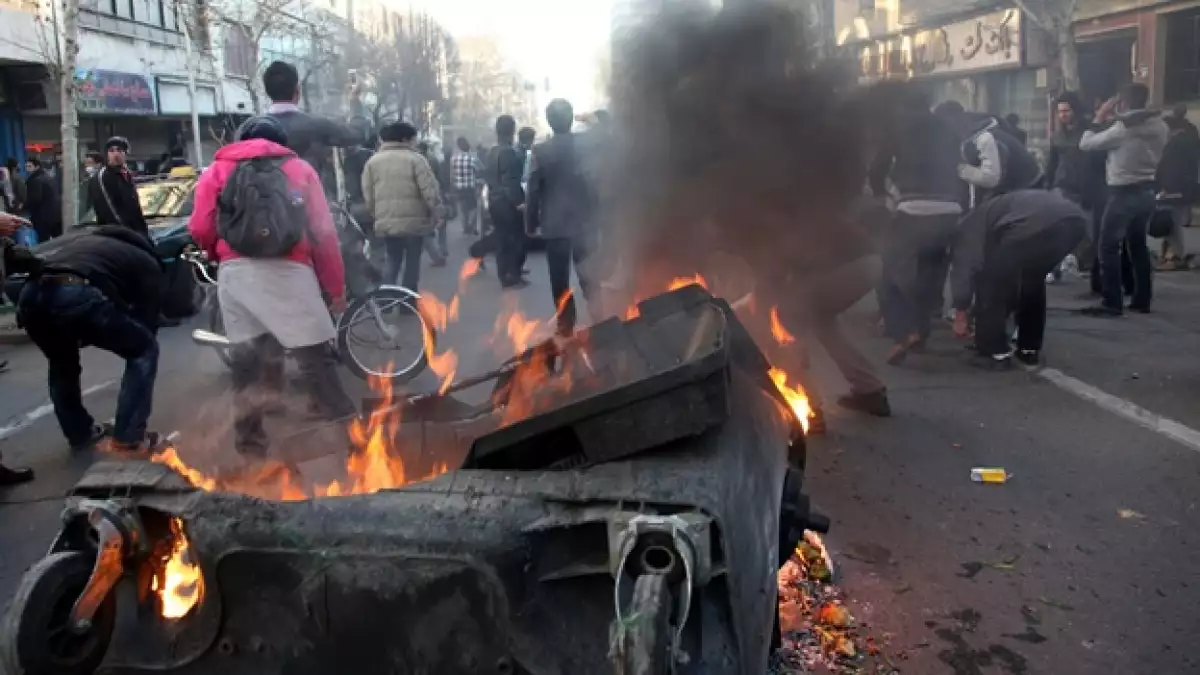 Irán - protestas