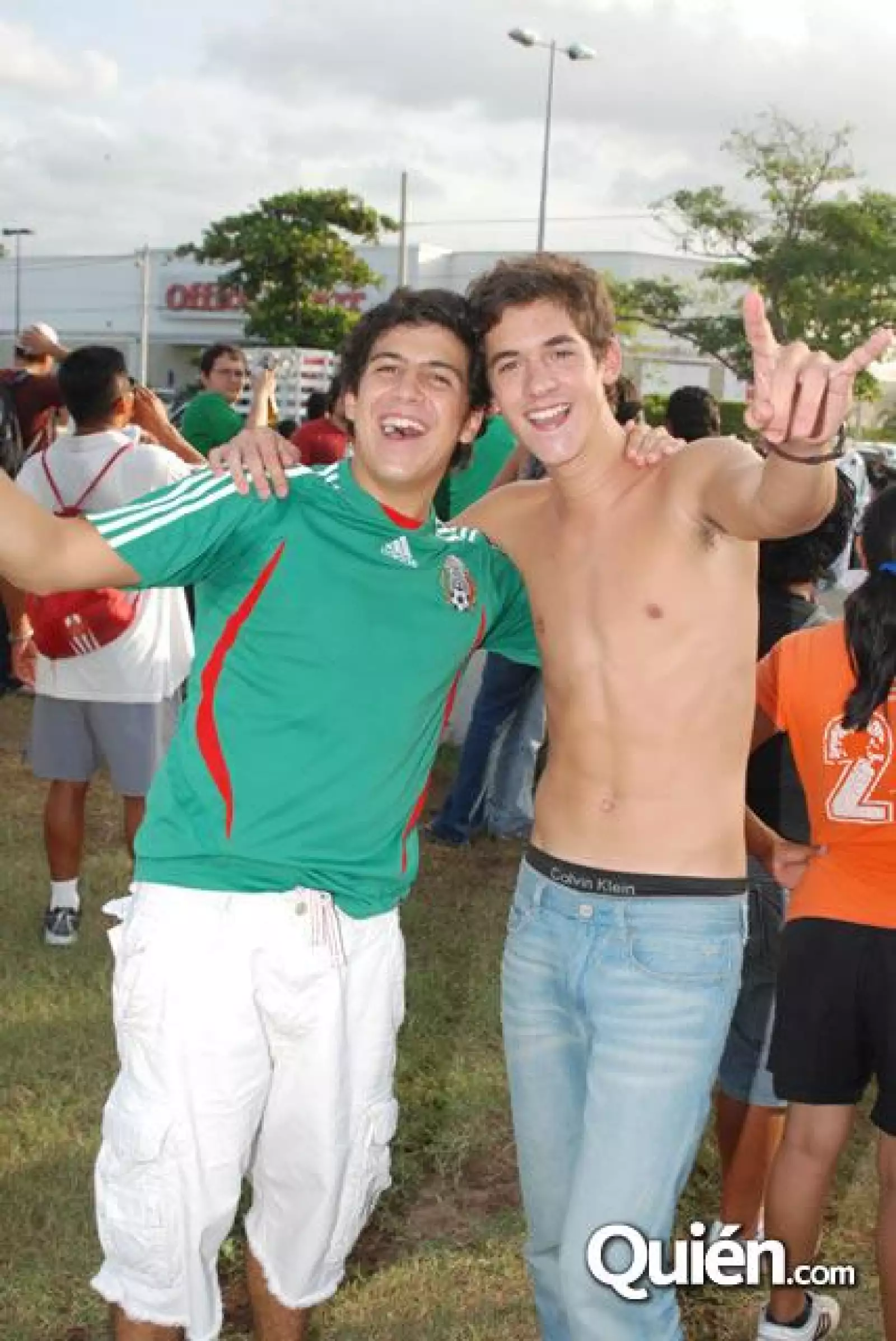 Festejo de México en Cancún