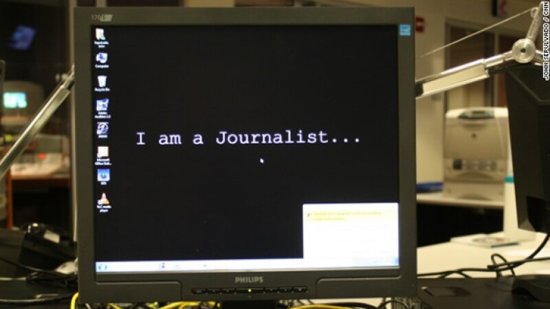 urnalist pantalla computadora
