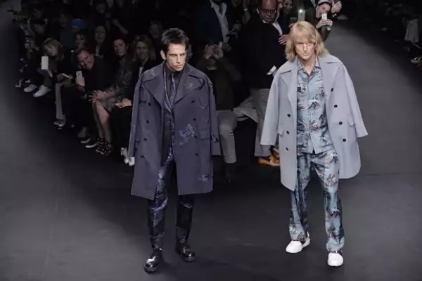 Ben Stiller y Owen Wilson anunciaron la secuela de Zoolander en el show de Valentino.
