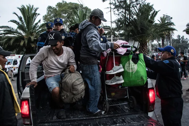 Migrantes en CDMX