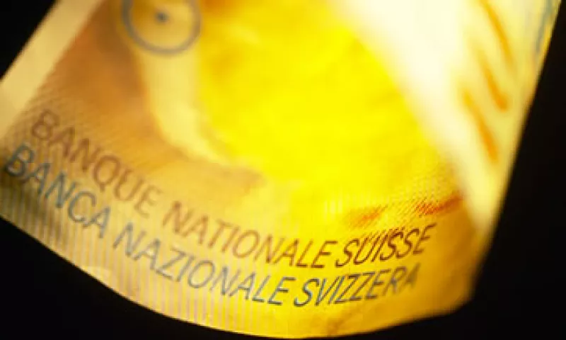 El Banco Central dijo que por el momento no existe riesgo de inflación en Suiza. (Foto: Thinkstock)