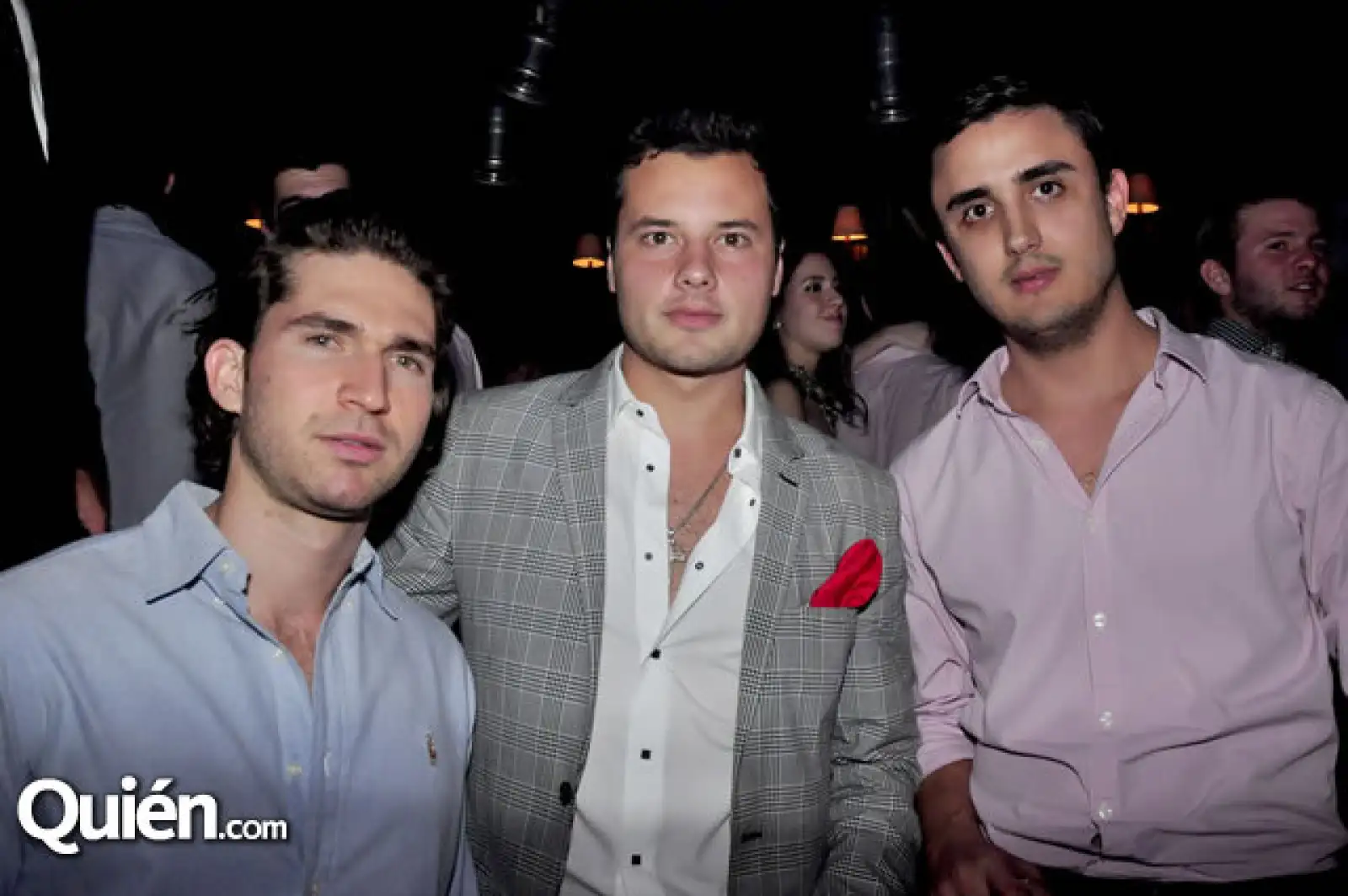 Hernán Junco, Armando Vejar y Rodrigo Vega