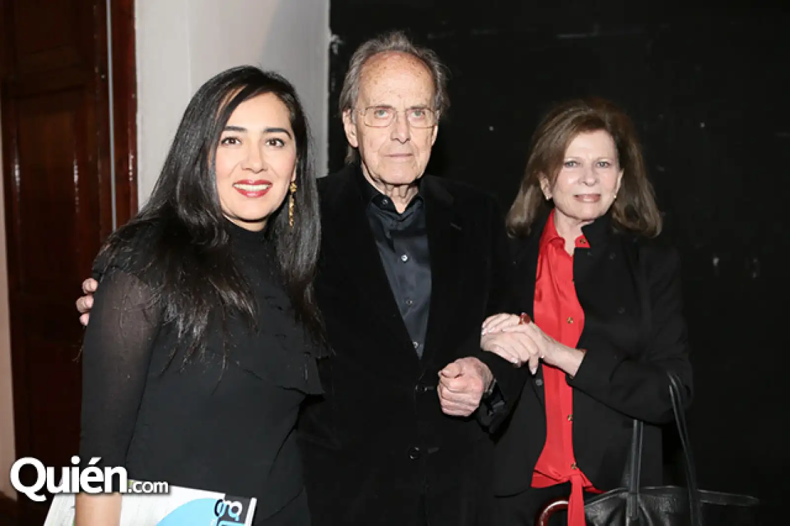 Greta Arcilla,Teodoro González de León y Eugenia Sarre