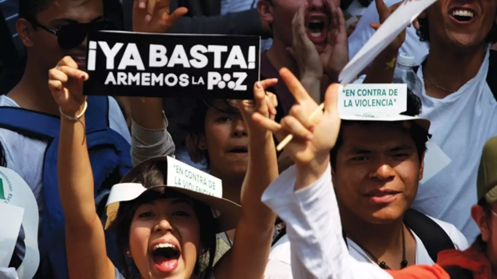 marcha estudiantes no violencia