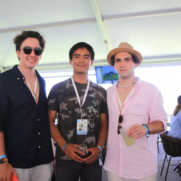 Simon Salazar , José Arturo Nava y Elie Harfouche 