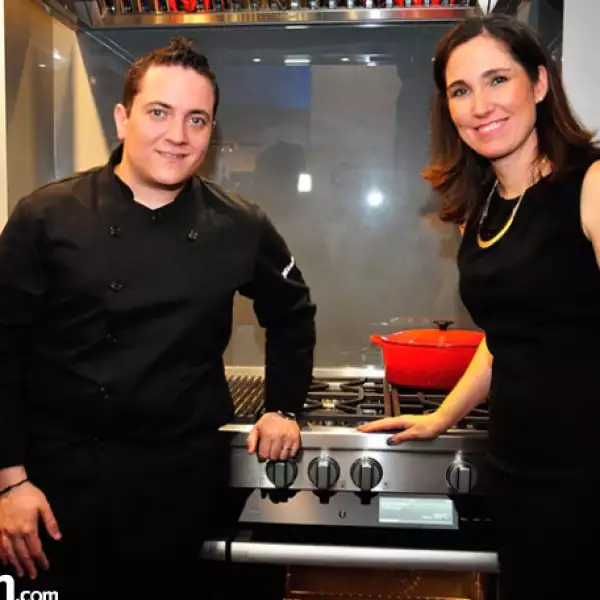 Daniel Ovadía y Ángeles Fernández