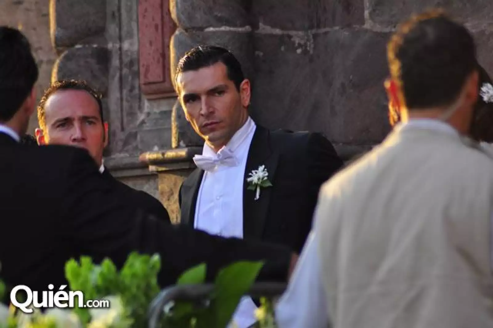 El novio Martín Fuentes