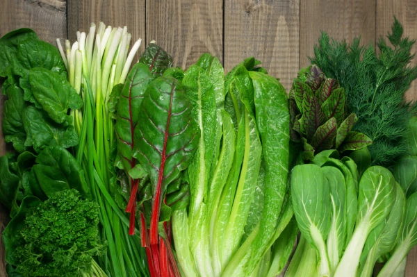 Verduras frondosas