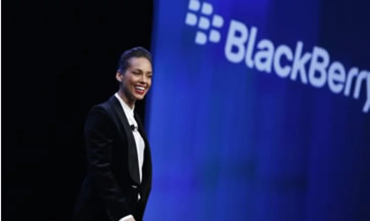 Para el experto, una asociación de Alicia Keys con BlackBerry no cambia la percepción del público sobre la firma. (Foto: Reuters)