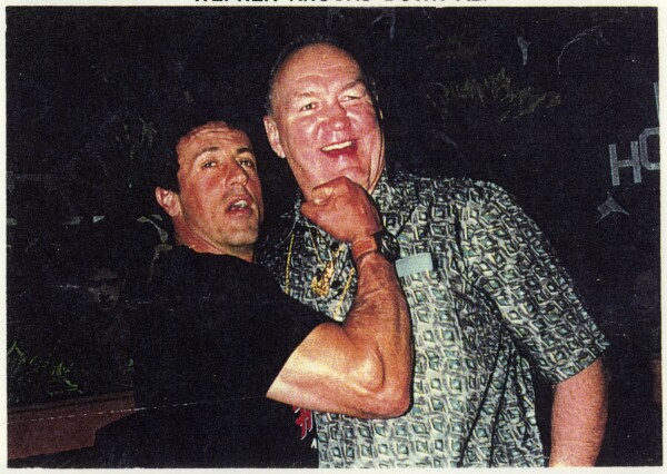 Stallone y Wepner.