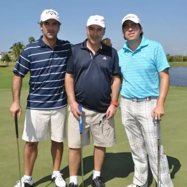 Alfonso Retana,Ricardo Rojano y Diego Ibarra