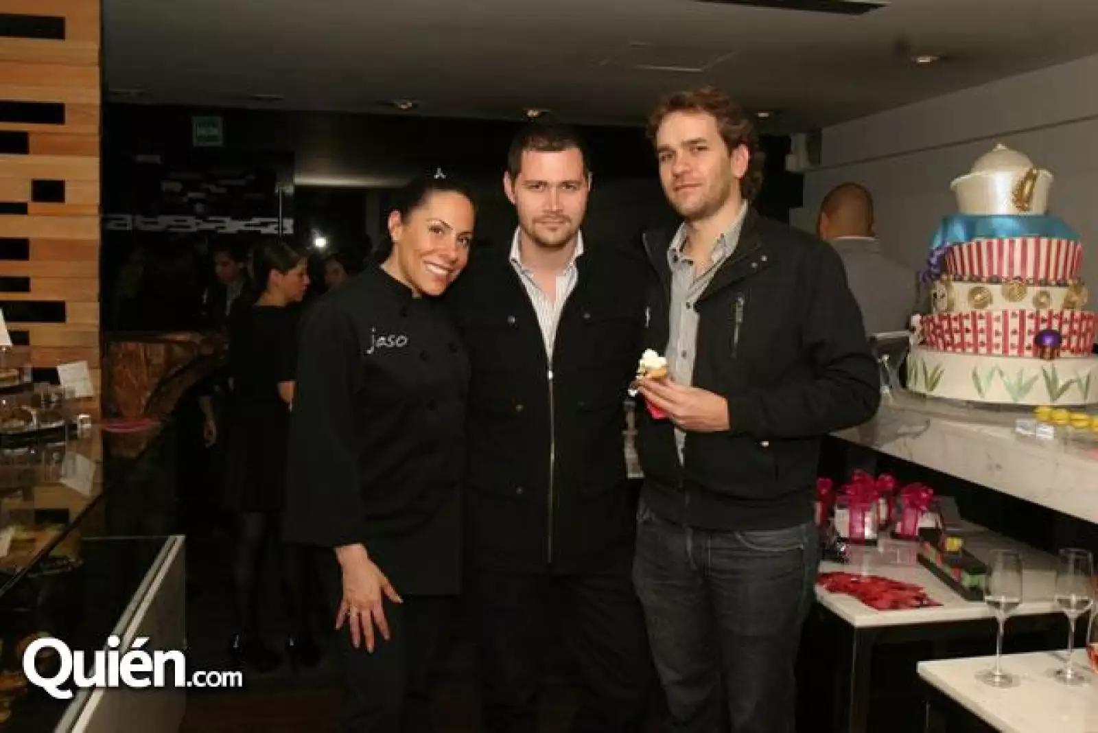 Sonia Arias,Guillermo Reyna y José Manuel Candas