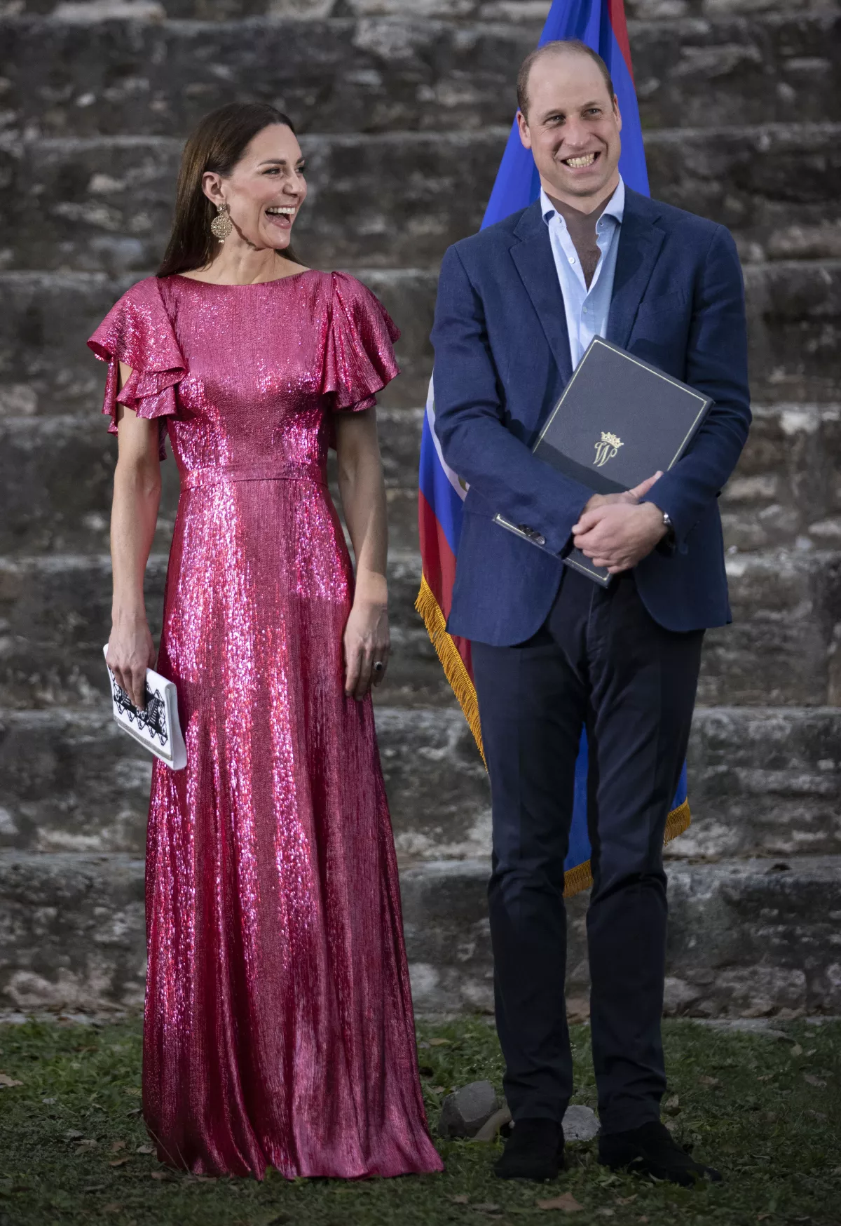Catherine Duchess of Cambridge and Prince William Royal visit to the Caribbean, Day Three - 21 Mar 2022