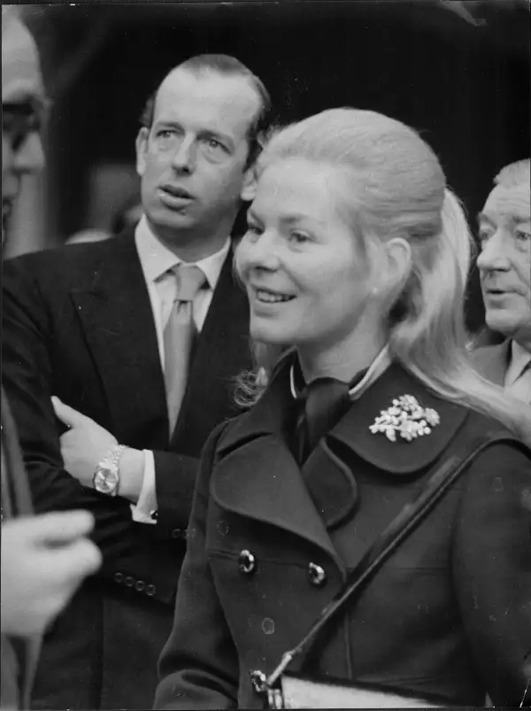 Daily Mail Ideal Home Exhibition At Olympia 1971 Duchess Of Kent And The Duke Of Kent At The Exhibition.