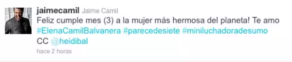 El protagonista de Por Ella Soy Eva, se dijo muy feliz de tener en su vida a su hija Elena.