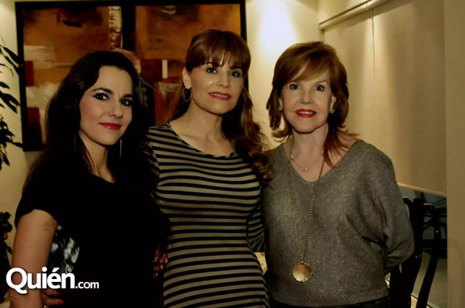 Alejandra Vázquez, Mary Carmen Salázar de Martínez y Claudia Salázar de Leal