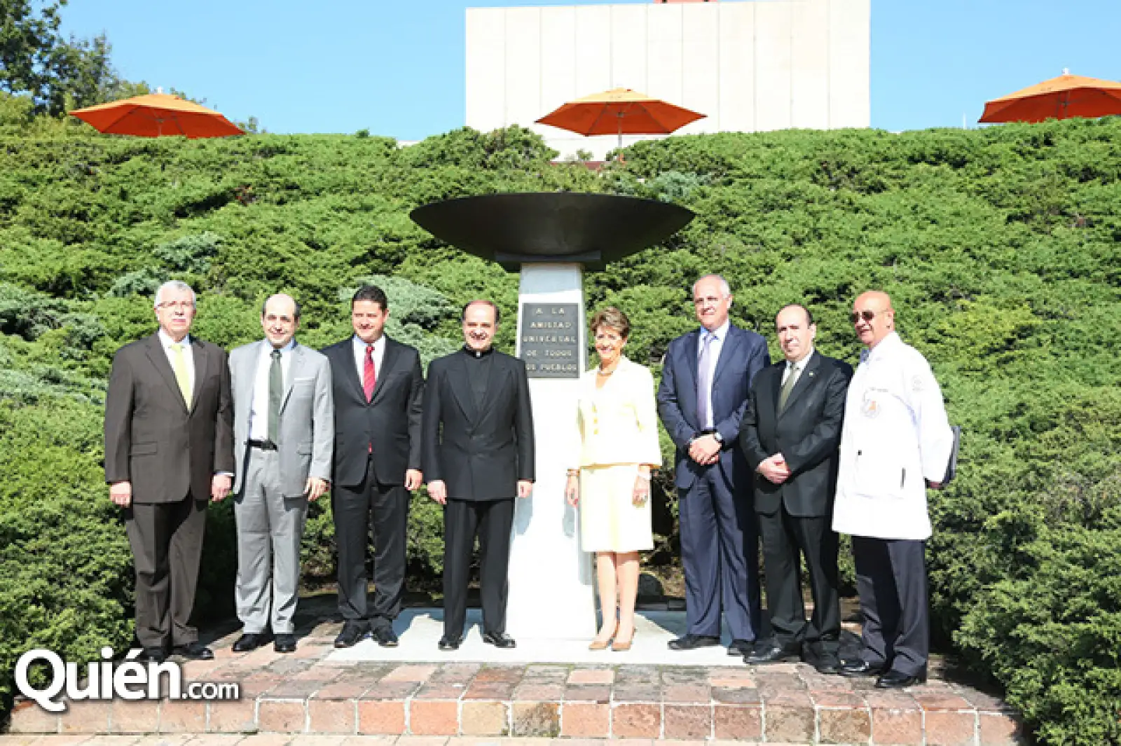 César Gómez Monges, Dra. Mercedes Juan López, Eduardo González Pier, Eduardo Monroy, Manuel Ruiz de Chávez, Padre Jesús Quirce, Tomás Barrientos y Arnulfo L. Gamiz