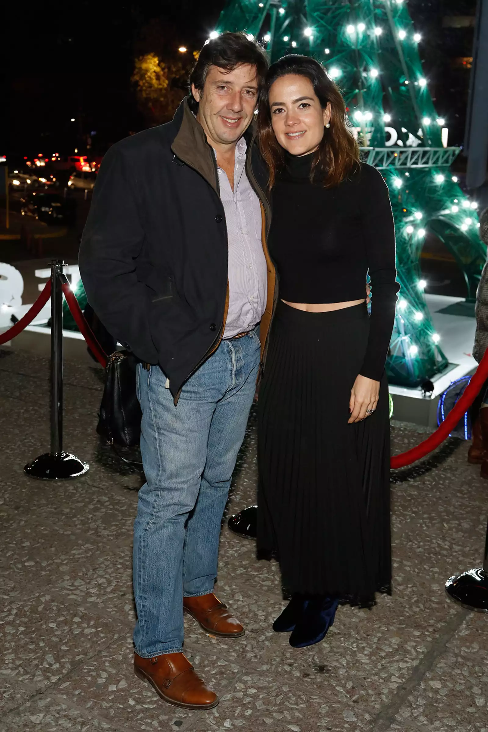 Evento de Lacoste -Una noche navideña bajo la Torre Eiffel