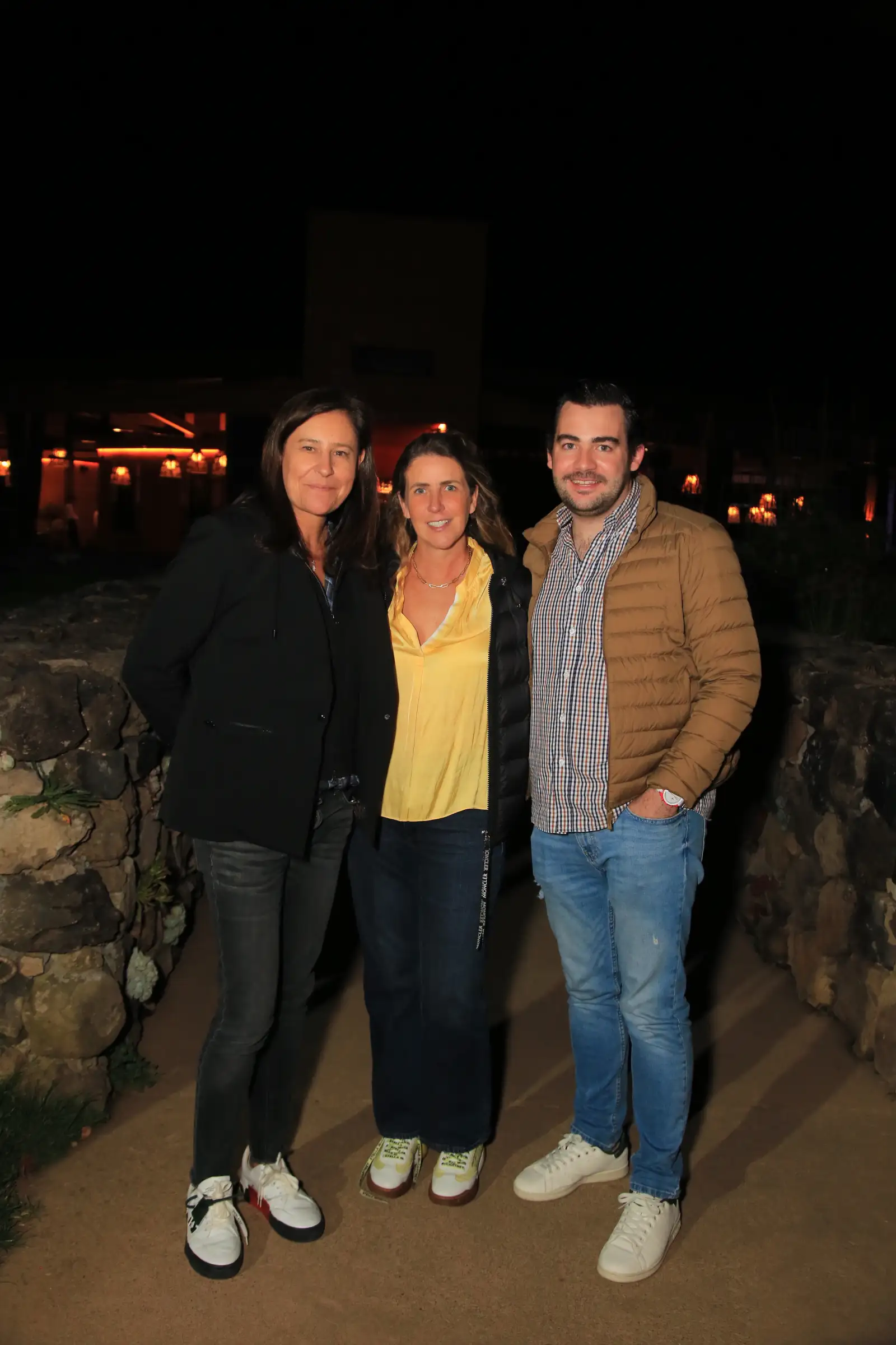 Fátima Pinhao, Karla Amtmann y Gonzalo Lanzagorta 
