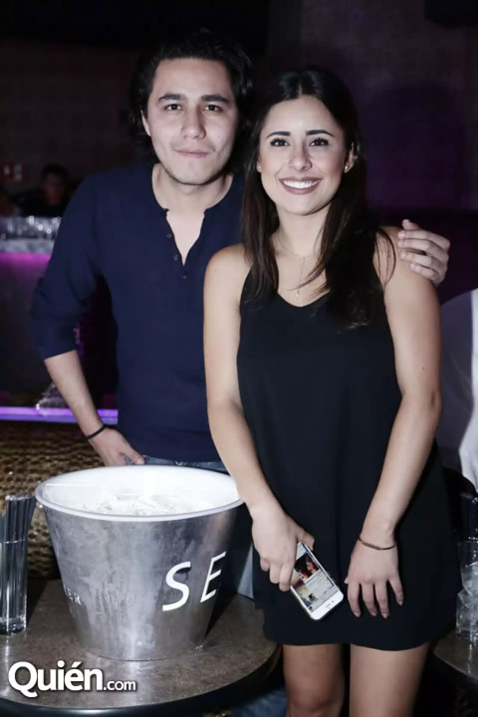 Alfredo Martínez y Mariana Calles