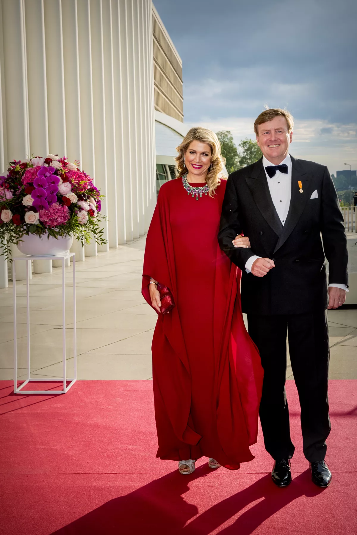 Reina Máxima y rey Guillermo Alejandro