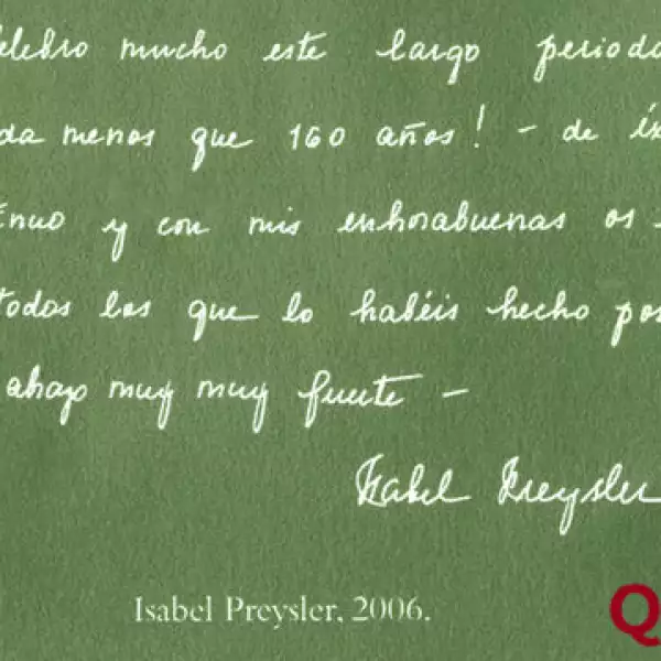 Firma de Isabel Preysler para Loewe