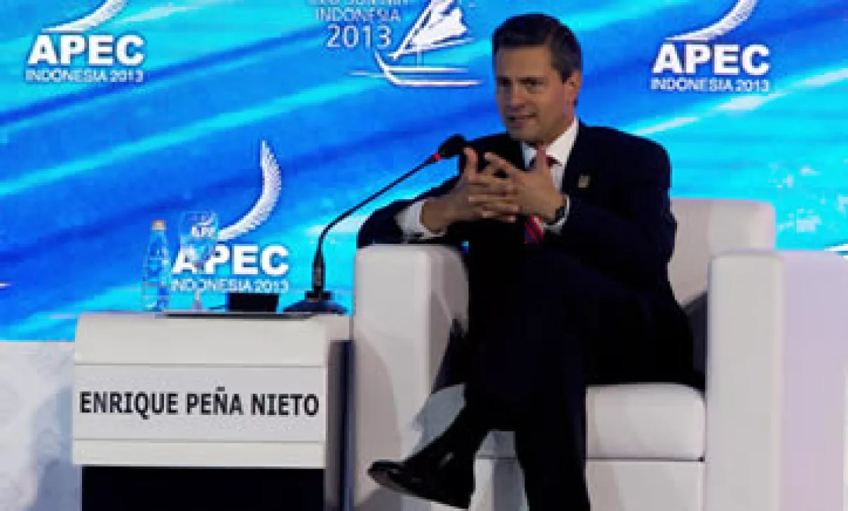 El presidente señaló que México seguirá garante de las inversiones nacionales y extranjeras. (Foto: Notimex)