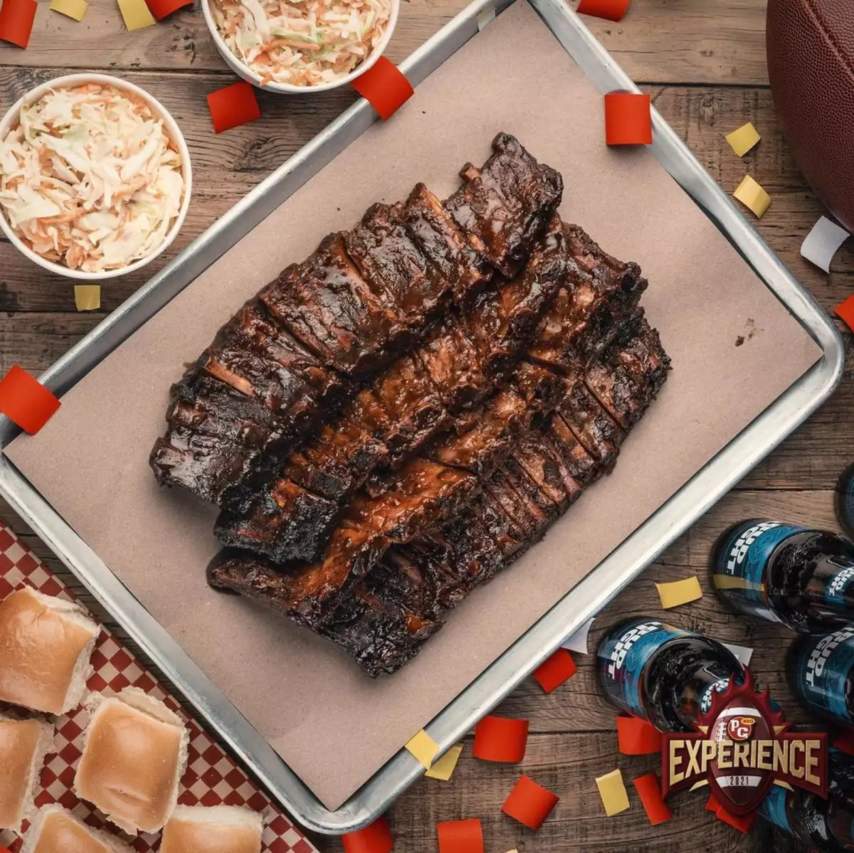 comida de pinche gringo para el Super Bowl