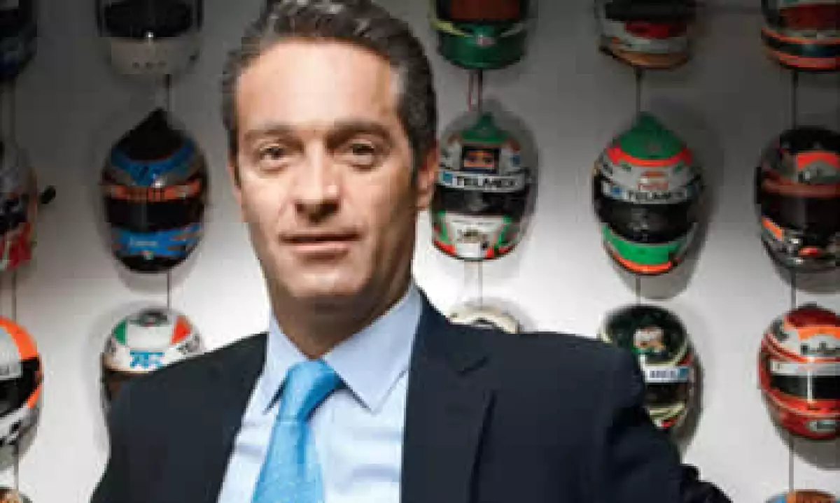 Carlos Slim Domit asegura que el proyecto deportivo que lidera en Fórmula Uno, la Escudería Telmex, tiene muchas sinergias con el negocio más importante de su familia: las telecomunicaciones. (Foto: Duilio Rodríguez)