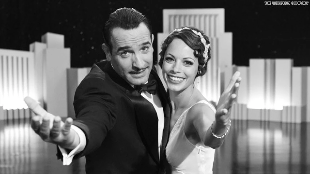 Bérénice Bejo y Jean Dujardin the artist