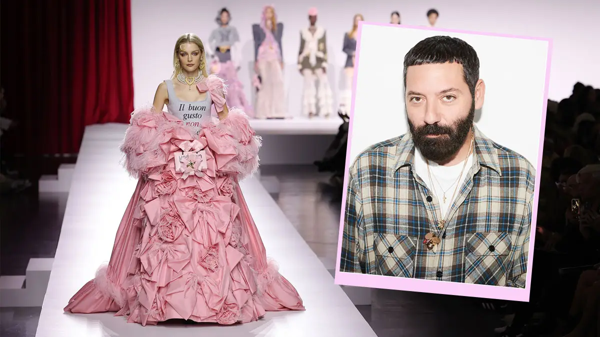 Davide Renne es el nuevo director creativo de Moschino. 