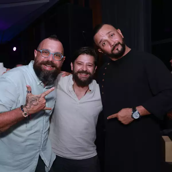 chef Vidal Elías, chef Rodrigo Rivera Río y chef Alberto Nacif