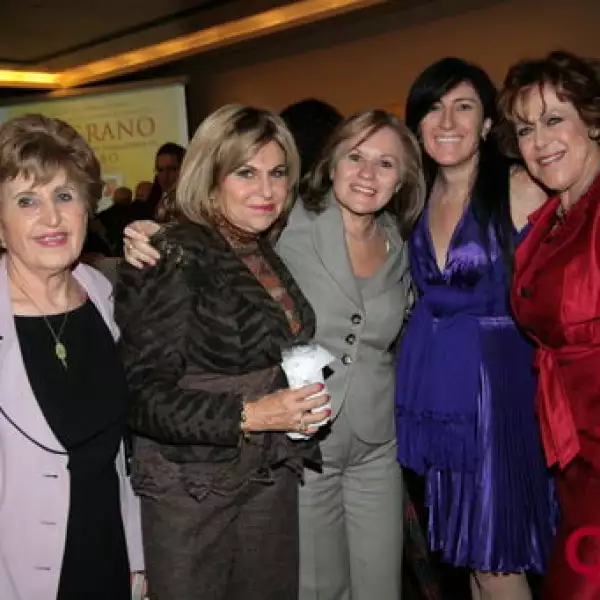 Raquel Shabot, Mely Mussali, Clara Lau, Lily Cherem, Linda Cherem