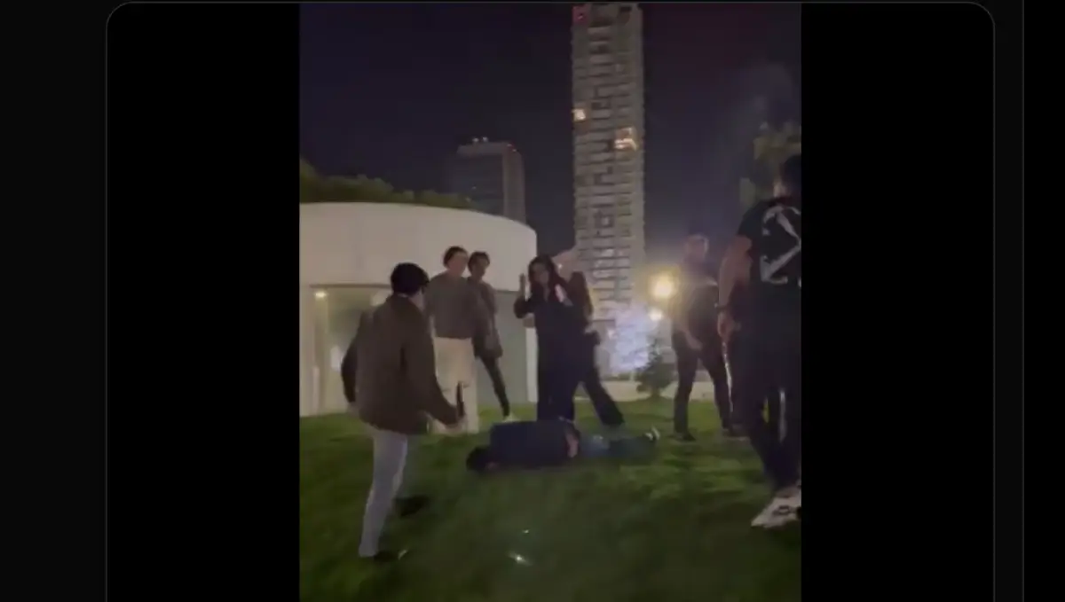 golpiza a Joven en Puebla
