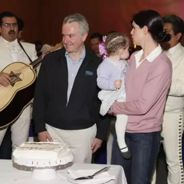 Santiago Creel,Paulina Creel y Paulina Velasco