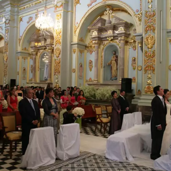 Boda de Ana Cecilia Peña Nieto y Felipe Casahonda.