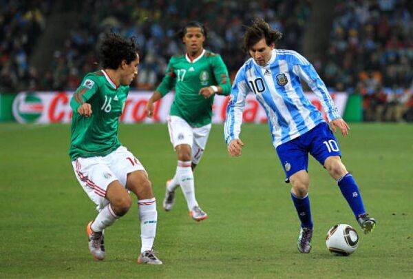 México Argentina Sudáfrica 2010