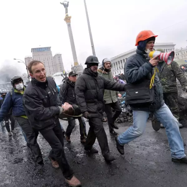 AFP. Ucrania, manifestaciones