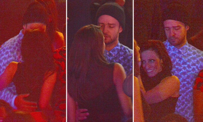Así captaron a Timberlake con otra que no era Jessica Biel en un antro de París.