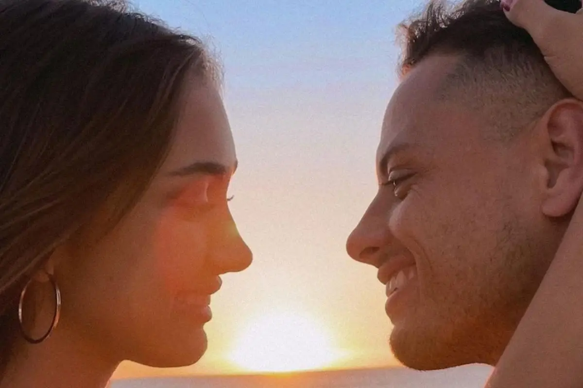 Nicole McPherson y Javier 'Chicharito' Hernández
