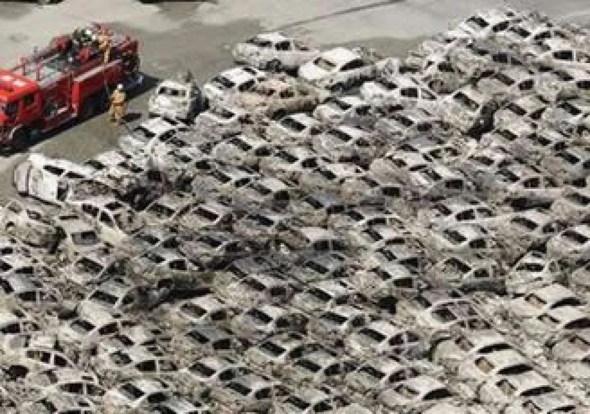 El tsunami causó también interrupciones masivas en el abasto de autopartes. (Foto: Reuters)