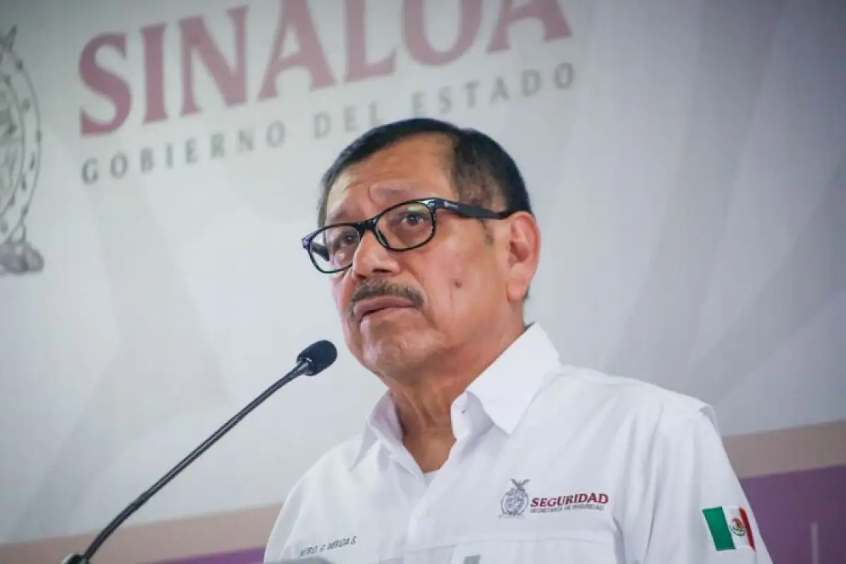 Gerardo Mérida Sánchez, exsecretario de Seguridad Pública de Sinaloa