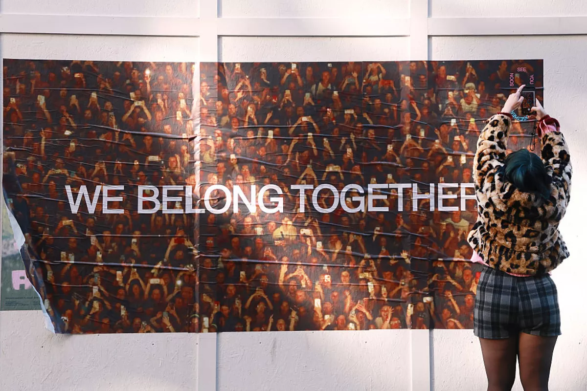 Harry Styles "We Belong Together" Posters Begin To Appear In UK