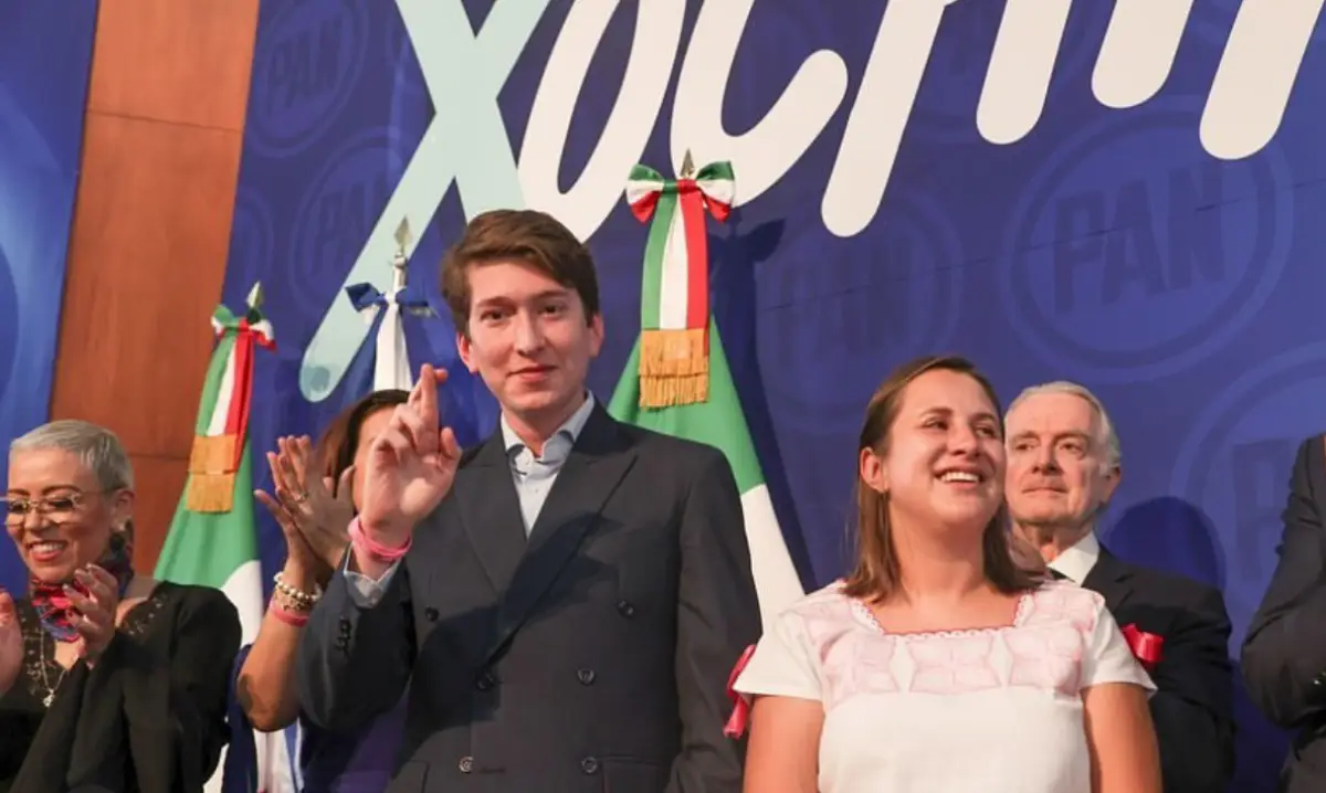 Video del hijo de Xóchitl Gálvez, Juan Pablo Gálvez, es llevado al Senado 