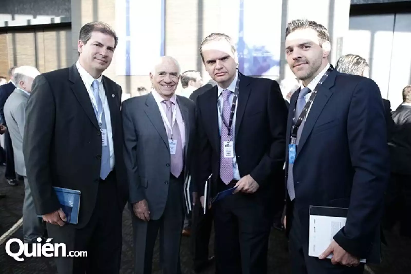 Arturo y Patricio Zorrilla con Luis Garay y Eduardo Contreras