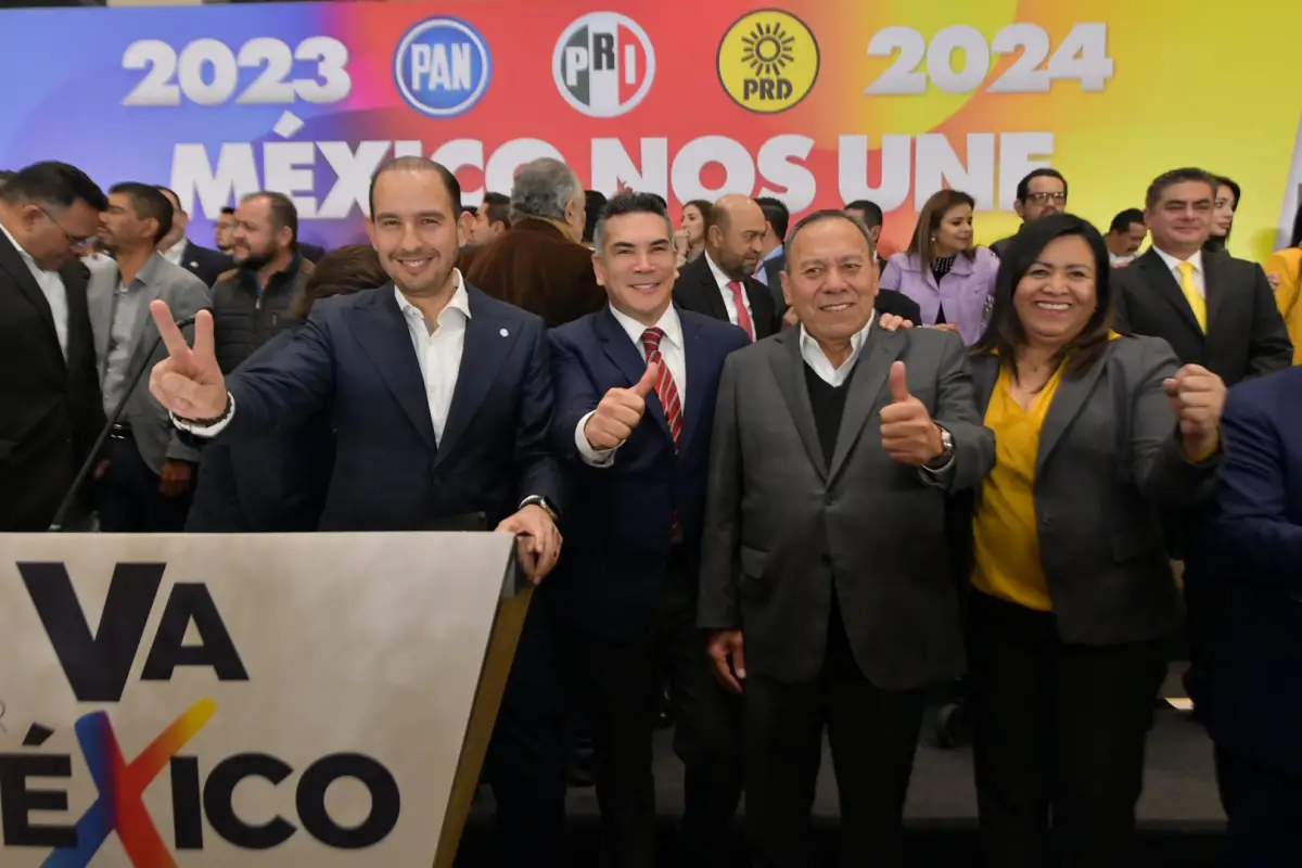 Va por México anuncia acuerdo para 2023 y 2024